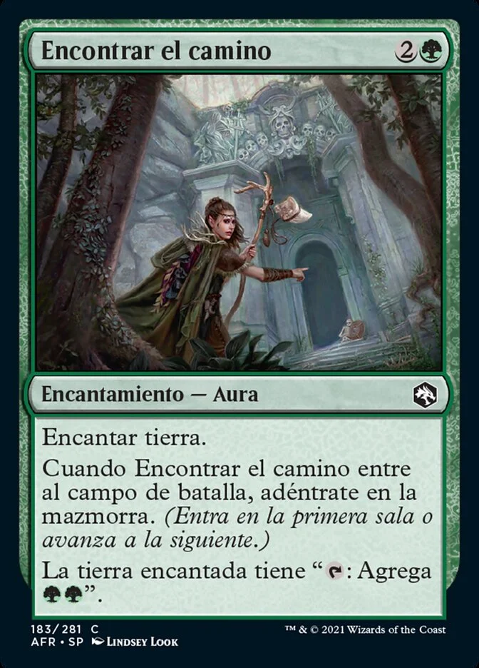 Encontrar el camino (Adventures in the Forgotten Realms) - Magic: The Gathering in TCG Land México