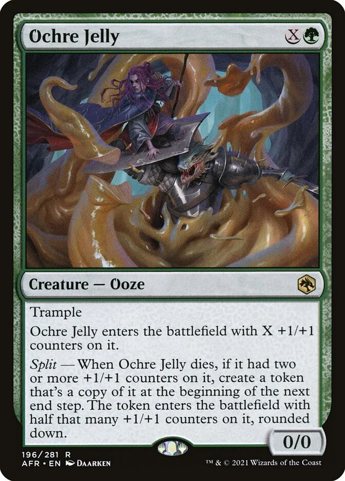 Ochre Jelly (Adventures in the Forgotten Realms) - Magic: The Gathering in TCG Land