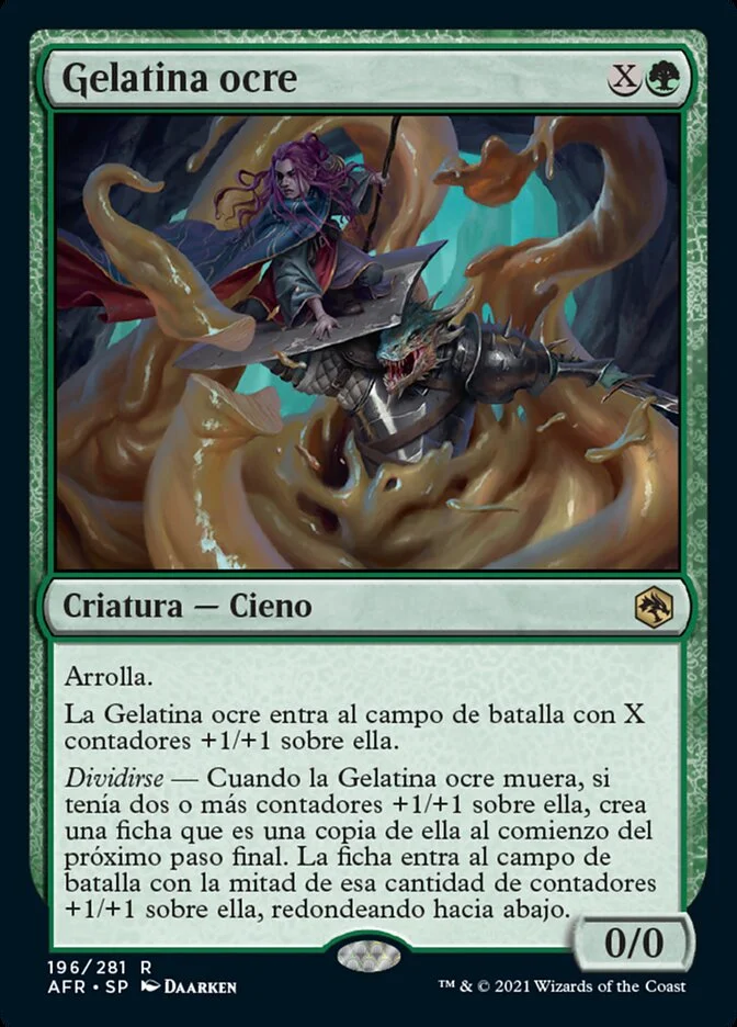 Gelatina ocre (Adventures in the Forgotten Realms) - Magic: The Gathering in TCG Land