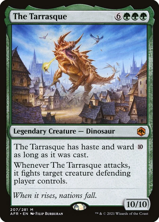 The Tarrasque (Adventures in the Forgotten Realms) - Magic: The Gathering in TCG Land
