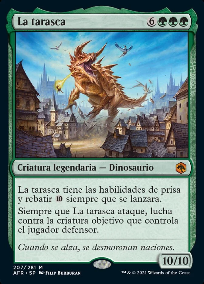 La tarasca (Adventures in the Forgotten Realms) - Magic: The Gathering in TCG Land México