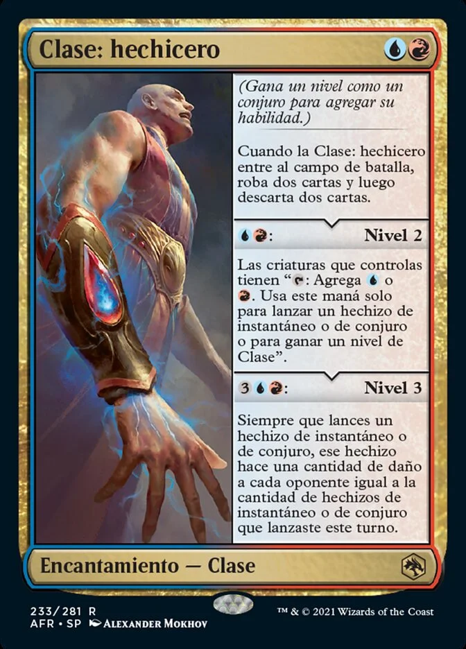 Clase: hechicero (Adventures in the Forgotten Realms) - Magic: The Gathering in TCG Land