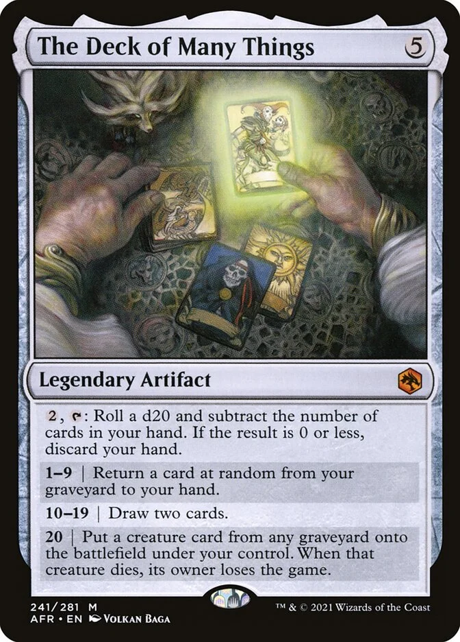 The Deck of Many Things (Adventures in the Forgotten Realms) - Magic: The Gathering in TCG Land