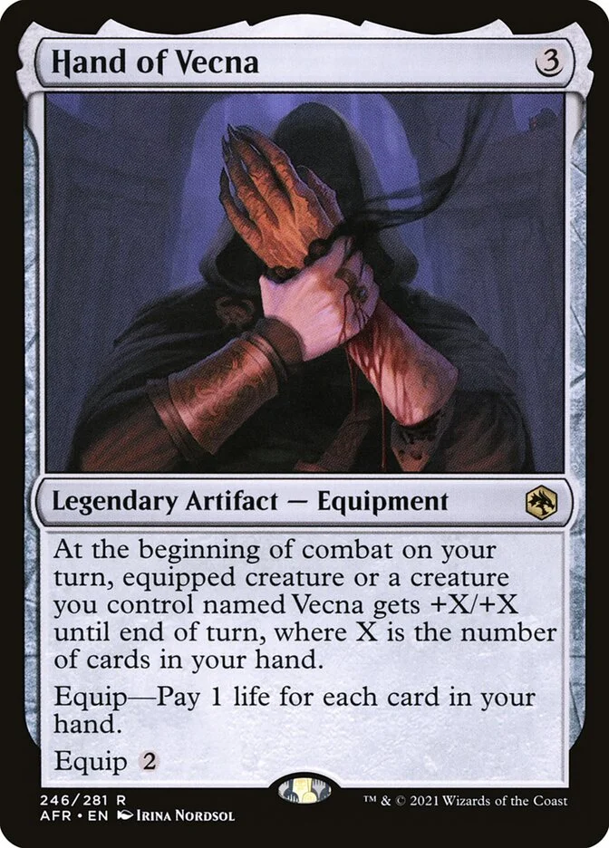 Hand of Vecna (Adventures in the Forgotten Realms) - Magic: The Gathering in TCG Land