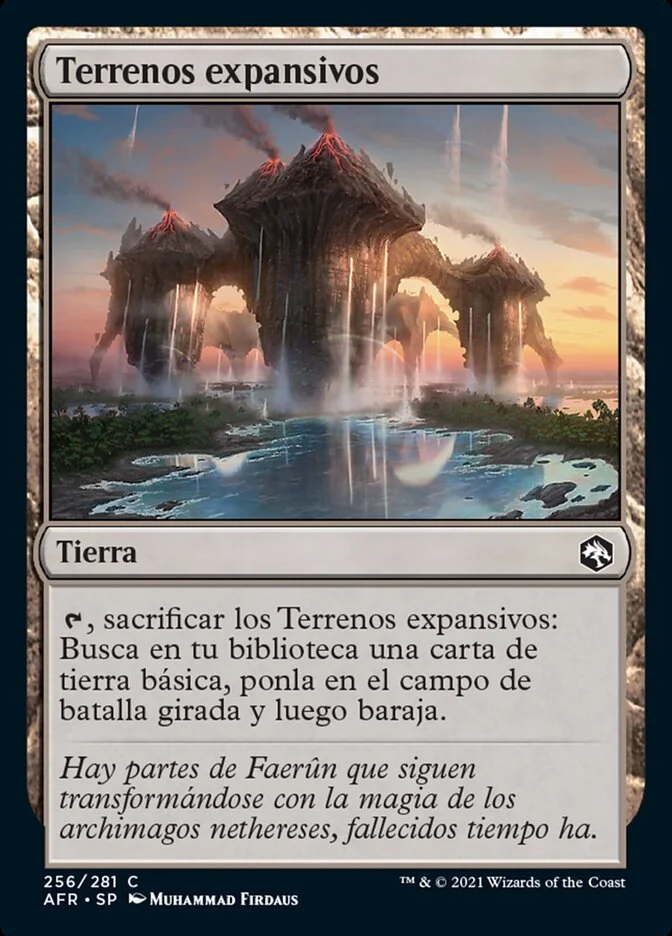 Terrenos expansivos (Adventures in the Forgotten Realms) - Magic: The Gathering in TCG Land