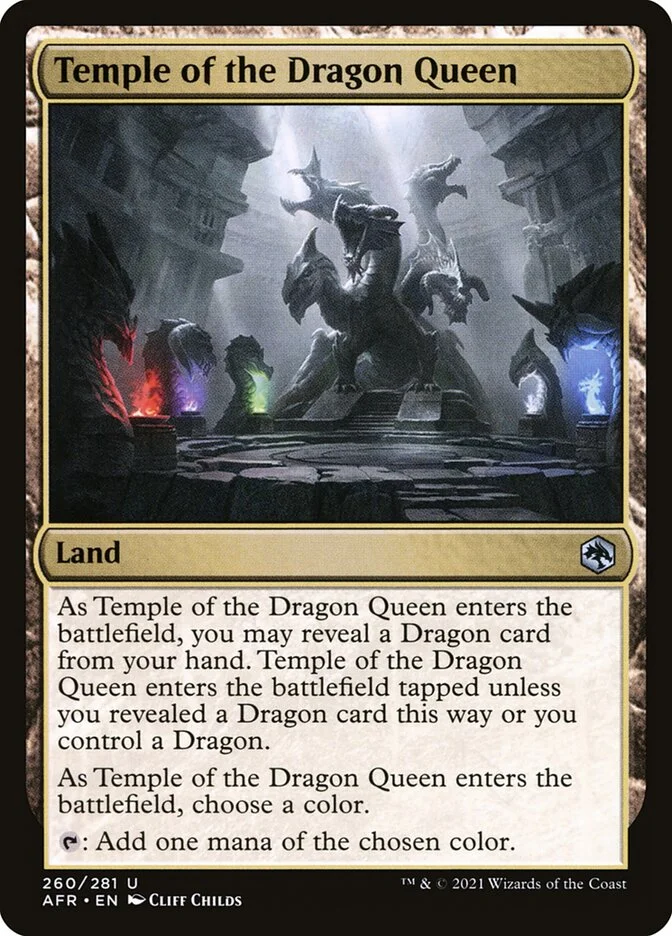 Temple of the Dragon Queen (Adventures in the Forgotten Realms) - Magic: The Gathering in TCG Land