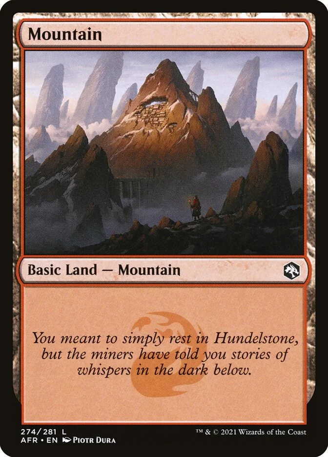 Mountain (Adventures in the Forgotten Realms) - Magic: The Gathering in TCG Land