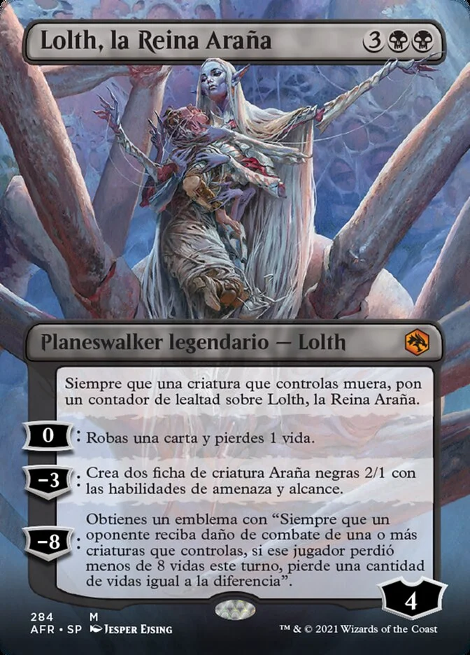 Lolth, la Reina Araña (Adventures in the Forgotten Realms) - Magic: The Gathering in TCG Land México