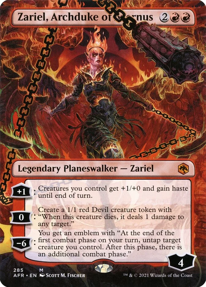 Zariel, Archduke of Avernus (Adventures in the Forgotten Realms) - Magic: The Gathering in TCG Land