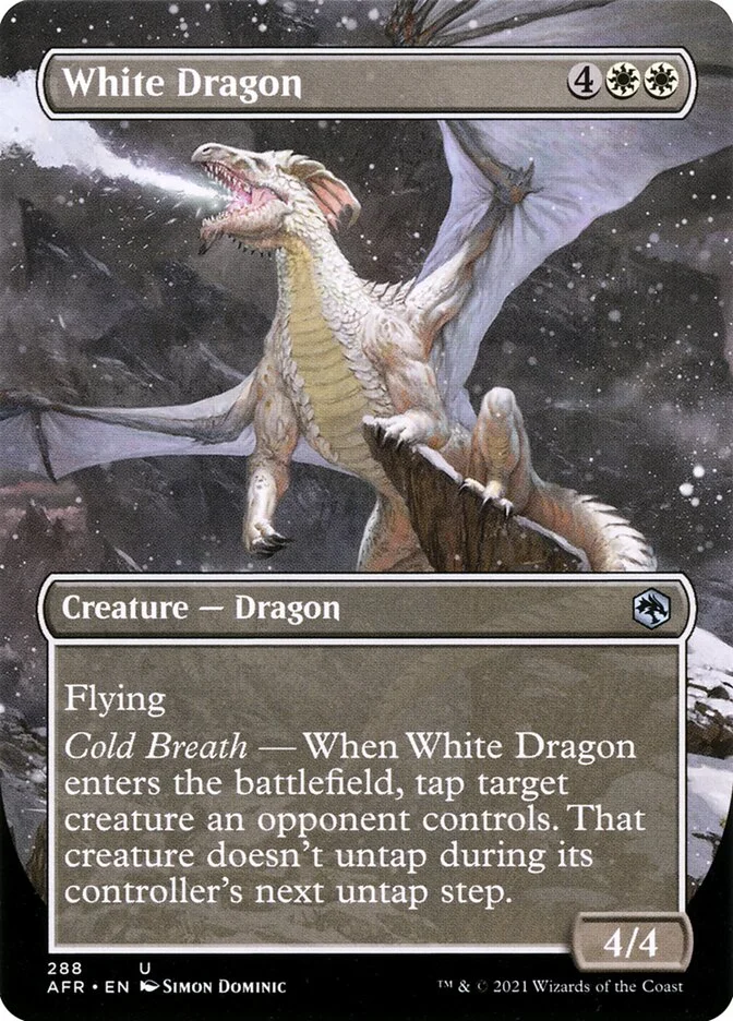 White Dragon (Adventures in the Forgotten Realms) - Magic: The Gathering in TCG Land