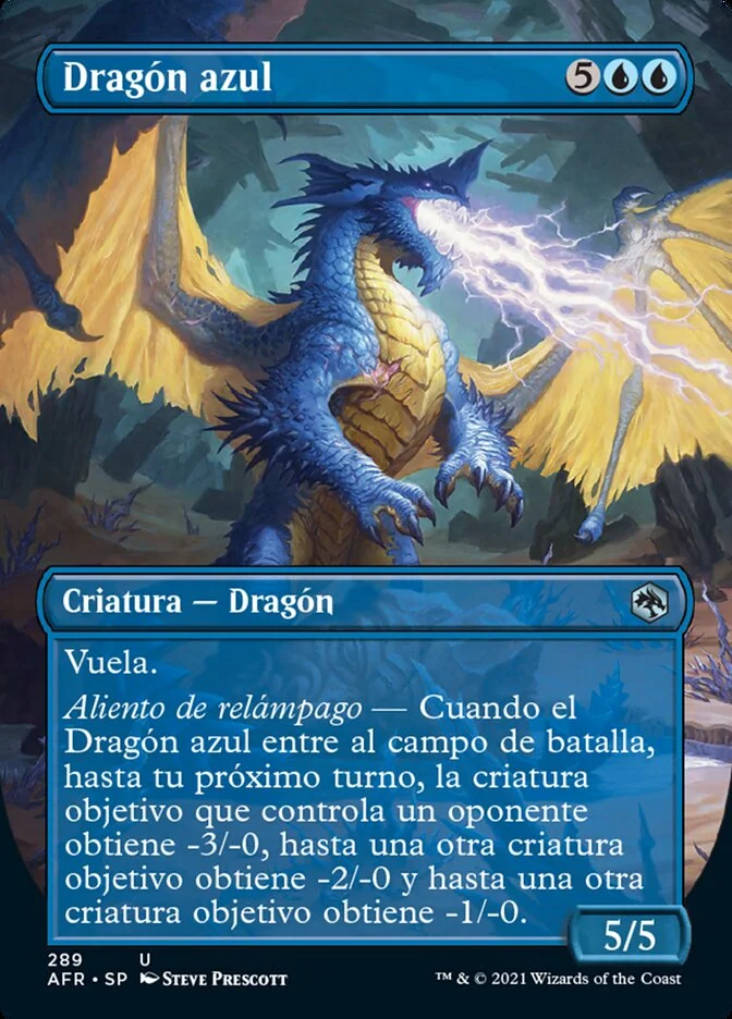 Dragón azul (Adventures in the Forgotten Realms) - Magic: The Gathering in TCG Land México