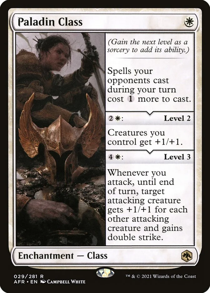 Paladin Class (Adventures in the Forgotten Realms) - Magic: The Gathering in TCG Land