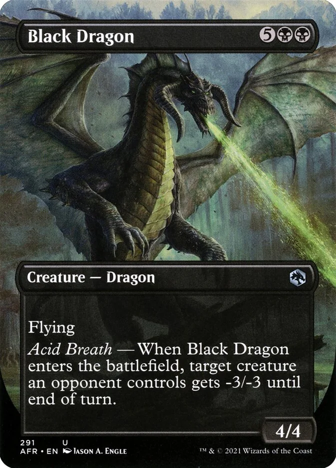 Black Dragon (Adventures in the Forgotten Realms) - Magic: The Gathering in TCG Land