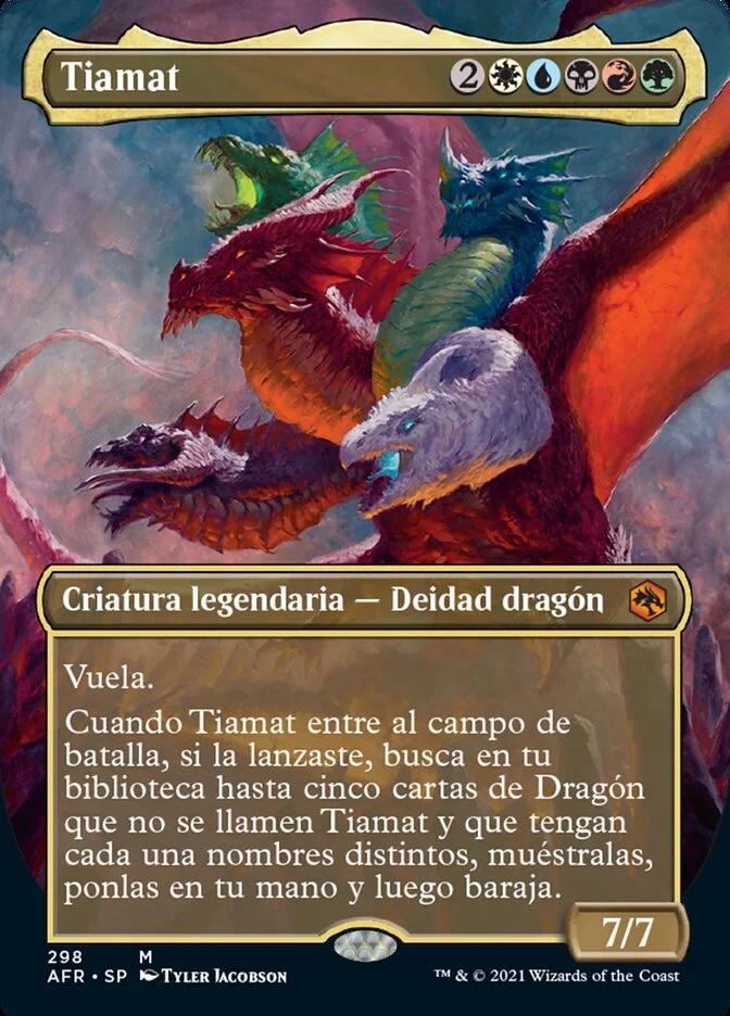 Tiamat (Adventures in the Forgotten Realms) - Magic: The Gathering in TCG Land