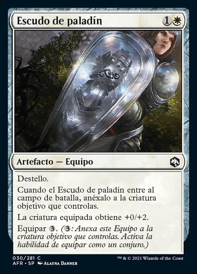 Escudo de paladín (Adventures in the Forgotten Realms) - Magic: The Gathering in TCG Land