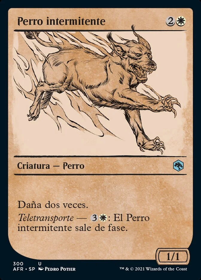 Perro intermitente (Adventures in the Forgotten Realms) - Magic: The Gathering in TCG Land