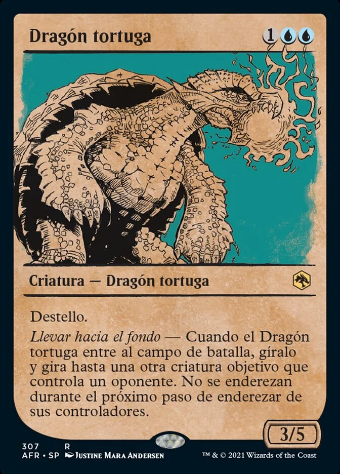Dragón tortuga (Adventures in the Forgotten Realms) - Magic: The Gathering in TCG Land México