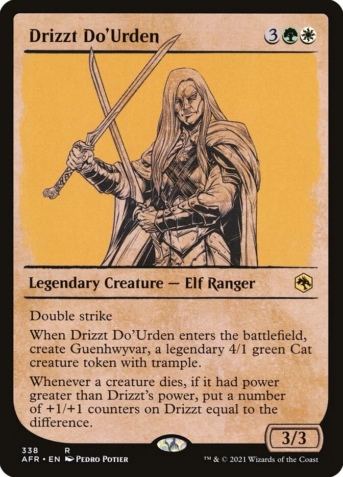 Drizzt Do'Urden (Adventures in the Forgotten Realms) - Magic: The Gathering in TCG Land México