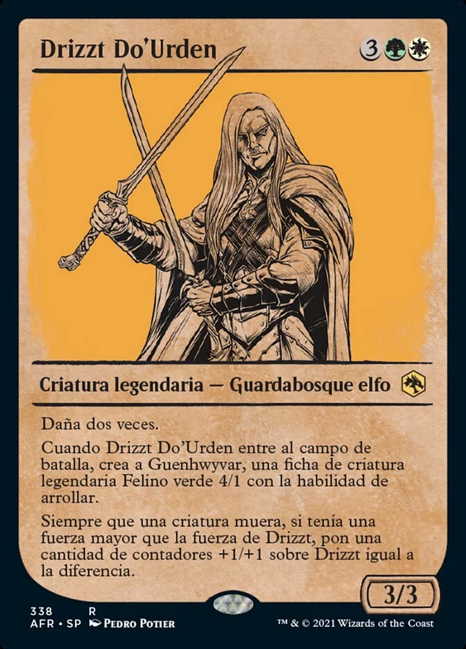 Drizzt Do'Urden (Adventures in the Forgotten Realms) - Magic: The Gathering in TCG Land