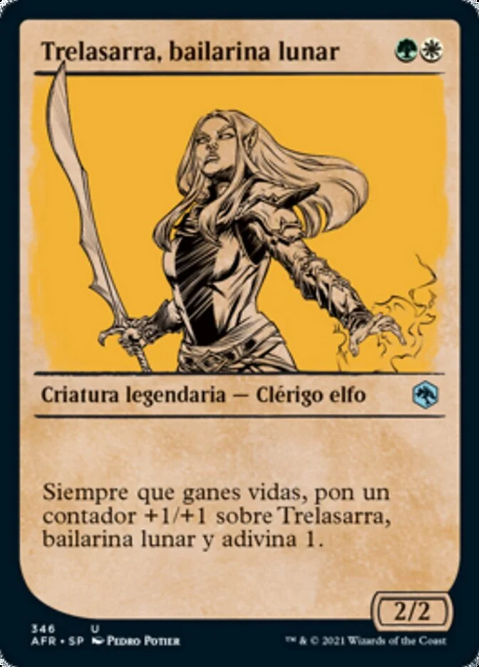 Trelasarra, Moon Dancer (Adventures in the Forgotten Realms) - Magic: The Gathering in TCG Land México