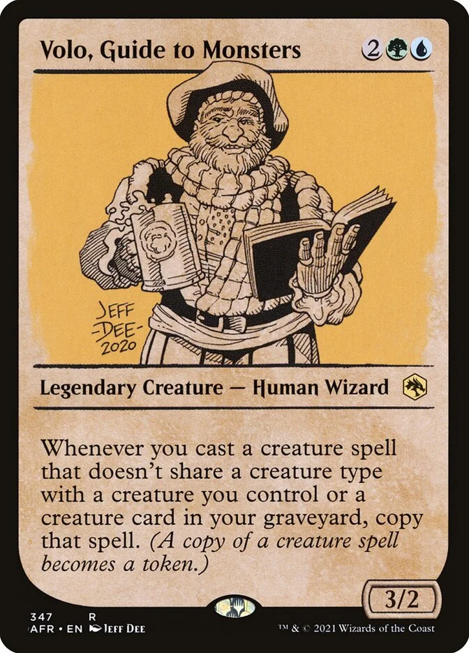 Volo, Guide to Monsters (Adventures in the Forgotten Realms) - Magic: The Gathering in TCG Land