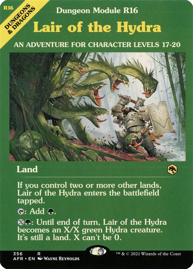 Lair of the Hydra (Adventures in the Forgotten Realms) - Magic: The Gathering in TCG Land