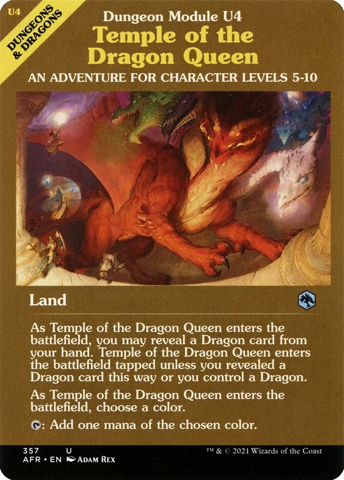 Temple of the Dragon Queen (Adventures in the Forgotten Realms) - Magic: The Gathering in TCG Land
