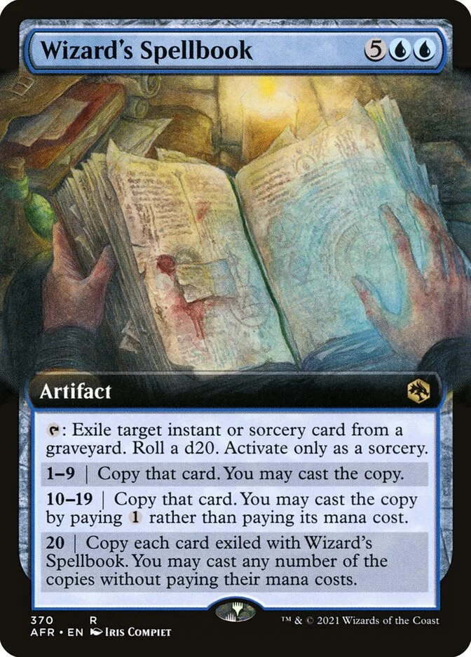 Wizard's Spellbook (Adventures in the Forgotten Realms) - Magic: The Gathering in TCG Land