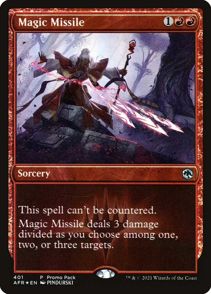 Magic Missile (Adventures in the Forgotten Realms) - Magic: The Gathering in TCG Land