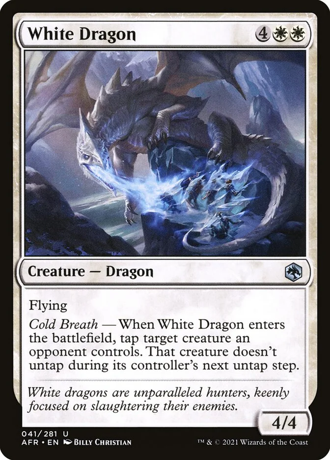White Dragon  All printings & prices  TCG Land