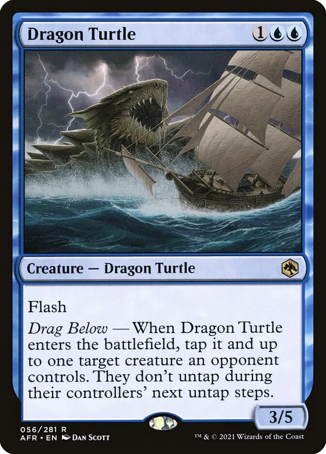 Dragon Turtle (Adventures in the Forgotten Realms) - Magic: The Gathering in TCG Land México