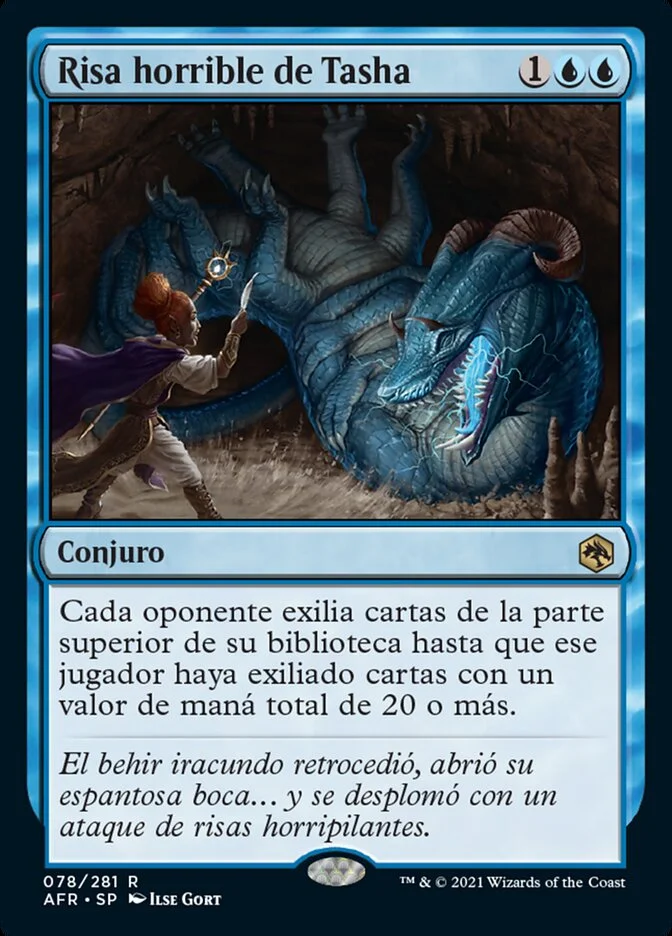 Risa horrible de Tasha (Adventures in the Forgotten Realms) - Magic: The Gathering in TCG Land México