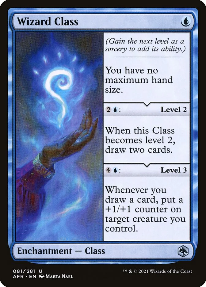 Wizard Class (Adventures in the Forgotten Realms) - Magic: The Gathering in TCG Land