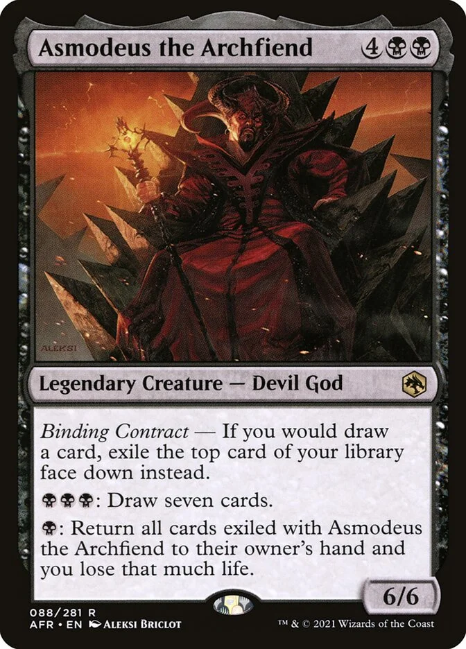 Asmodeus the Archfiend (Adventures in the Forgotten Realms) - Magic: The Gathering in TCG Land