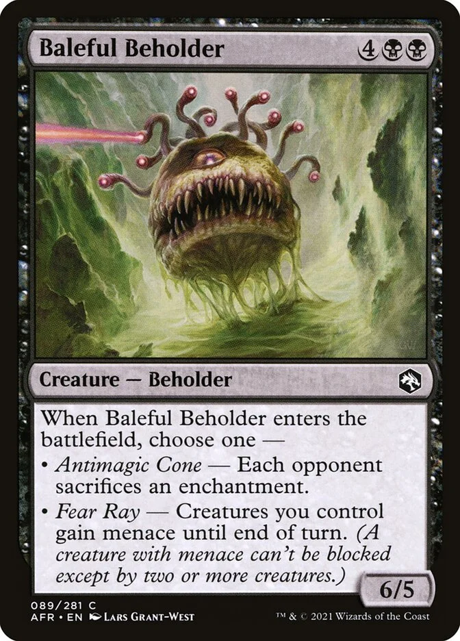 Baleful Beholder (Adventures in the Forgotten Realms) - Magic: The Gathering in TCG Land
