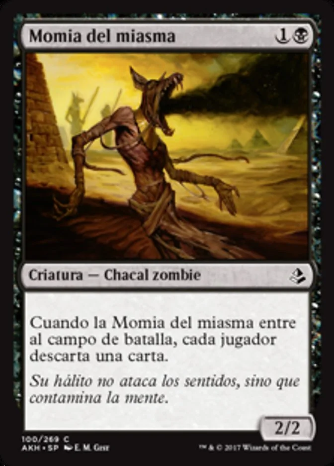 Momia del miasma (Amonkhet) - Magic: The Gathering in TCG Land