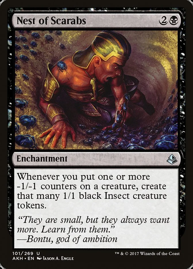 Nest of Scarabs (Amonkhet) - Magic: The Gathering in TCG Land