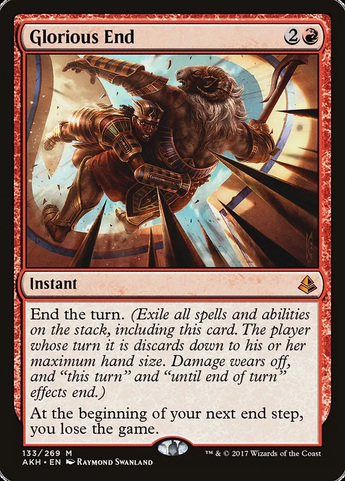 Glorious End (Amonkhet) - Magic: The Gathering in TCG Land