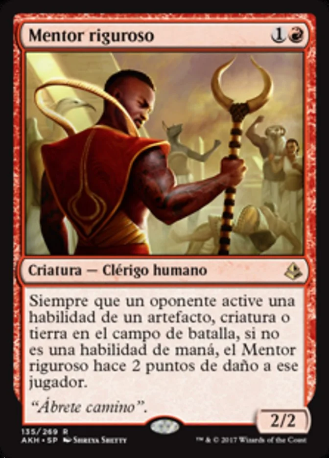 Mentor riguroso (Amonkhet) - Magic: The Gathering in TCG Land