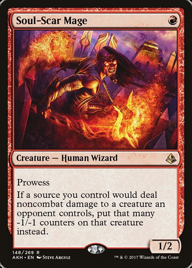 Soul-Scar Mage (Amonkhet) - Magic: The Gathering in TCG Land