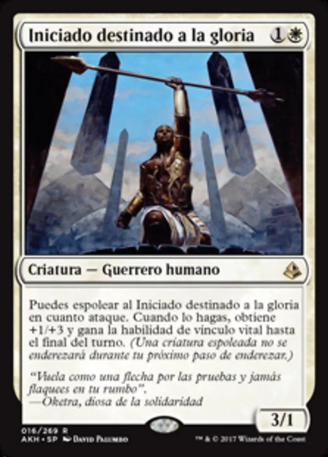 Iniciado destinado a la gloria (Amonkhet) - Magic: The Gathering in TCG Land