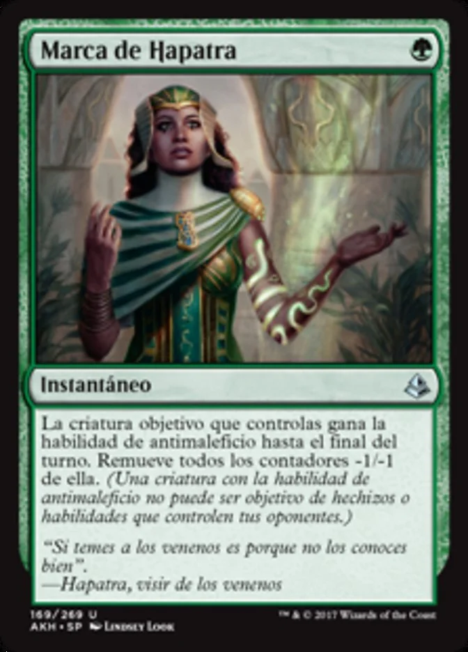 Marca de Hapatra (Amonkhet) - Magic: The Gathering in TCG Land México