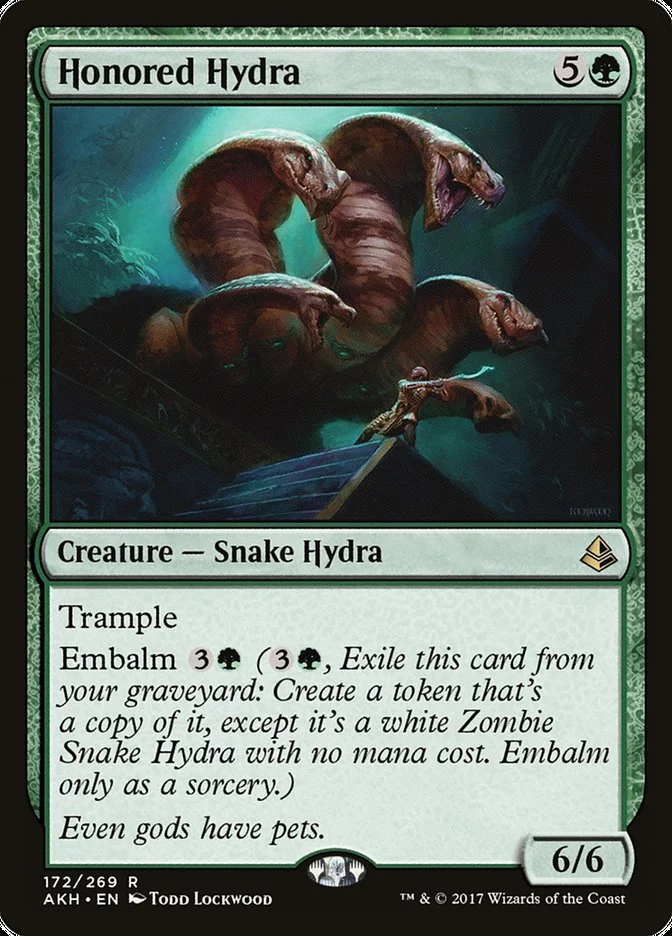 Honored Hydra (Amonkhet) - Magic: The Gathering in TCG Land