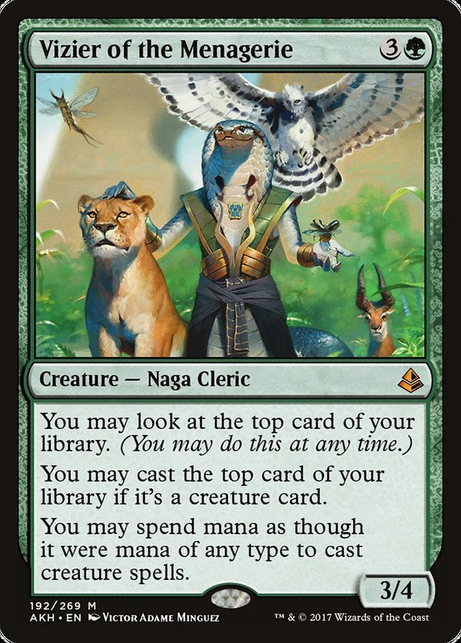 Vizier of the Menagerie (Amonkhet) - Magic: The Gathering in TCG Land