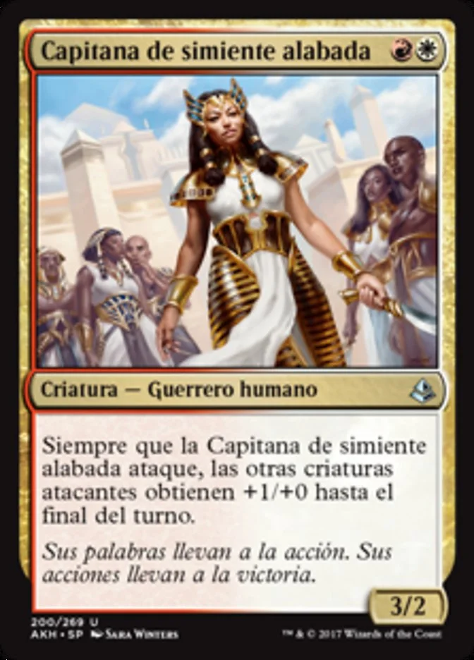 Capitana de simiente alabada (Amonkhet) - Magic: The Gathering in TCG Land