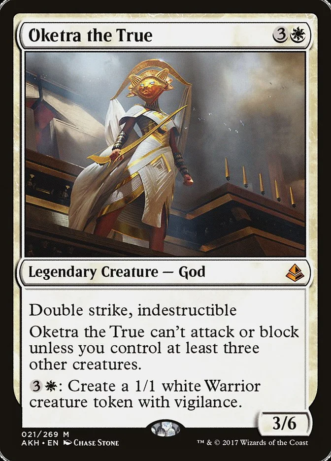 Oketra the True (Amonkhet) - Magic: The Gathering in TCG Land