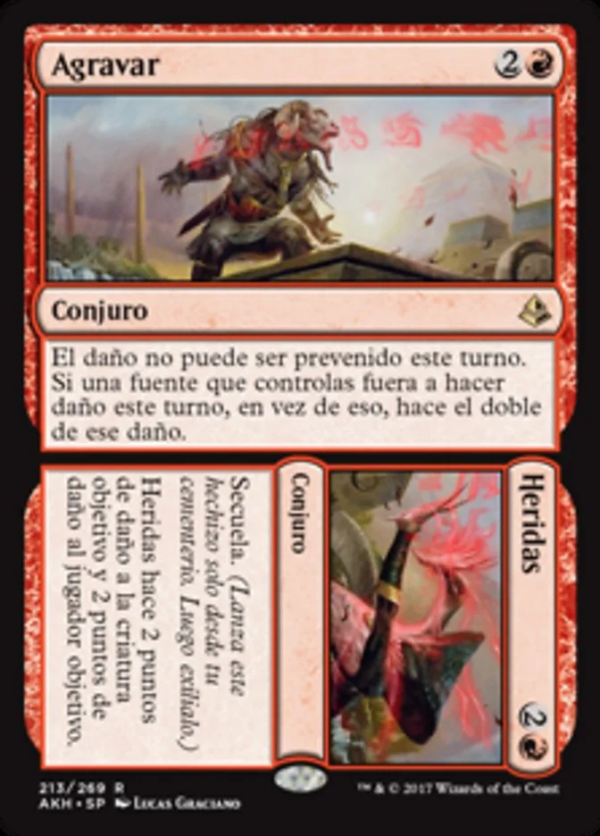 Agravar (Amonkhet) - Magic: The Gathering in TCG Land México