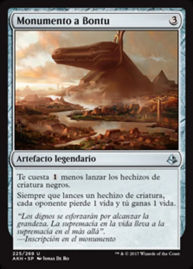 Monumento a Bontu (Amonkhet) - Magic: The Gathering in TCG Land