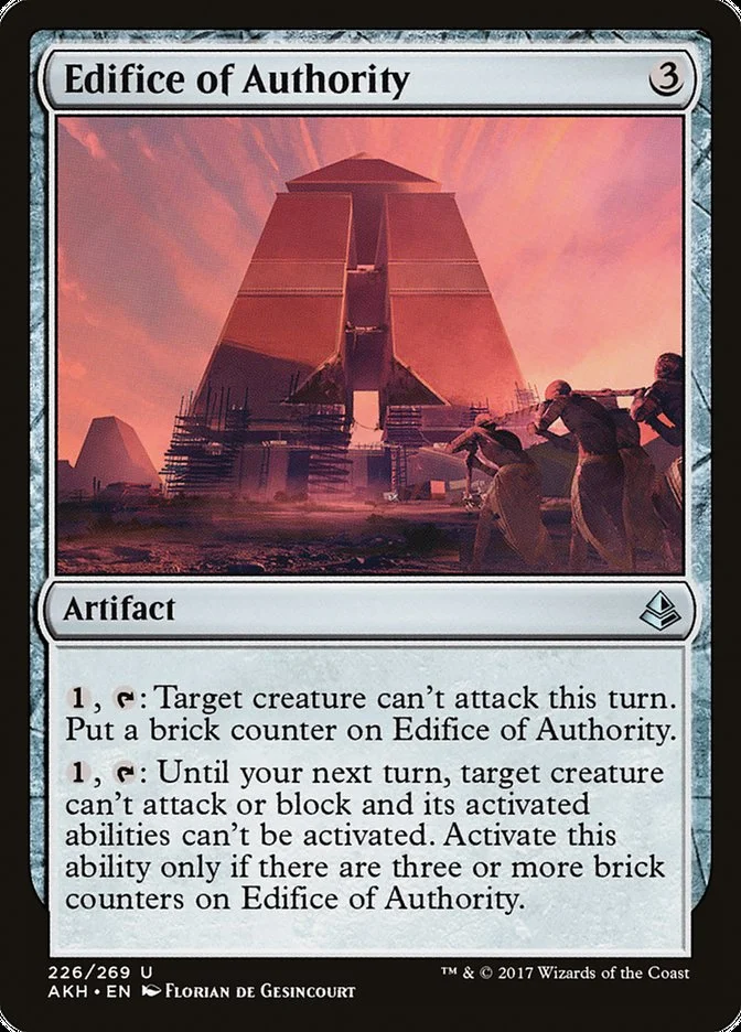 Edifice of Authority (Amonkhet) - Magic: The Gathering in TCG Land