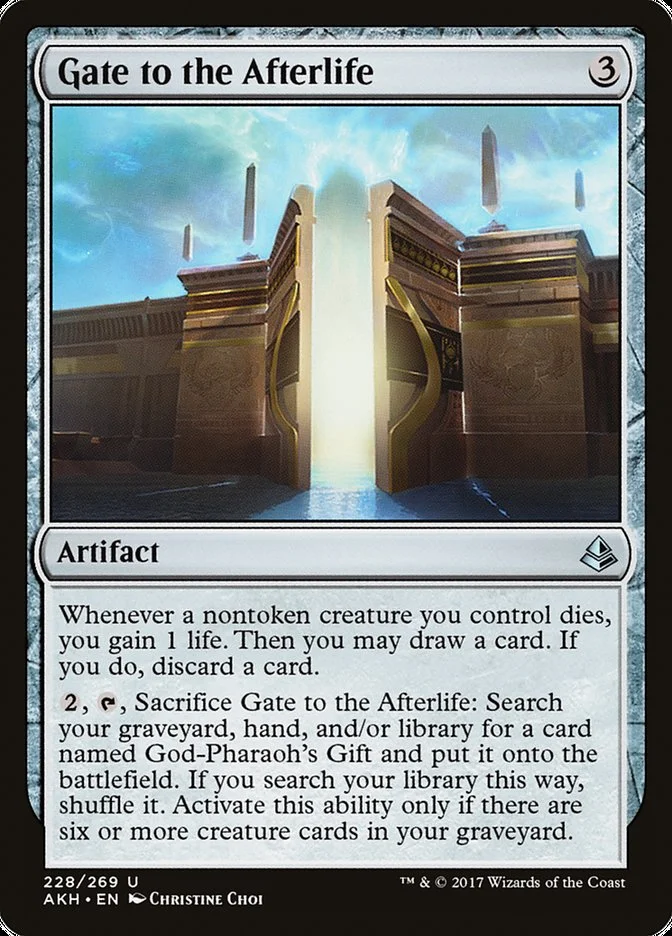 Gate to the Afterlife (Amonkhet) - Magic: The Gathering in TCG Land